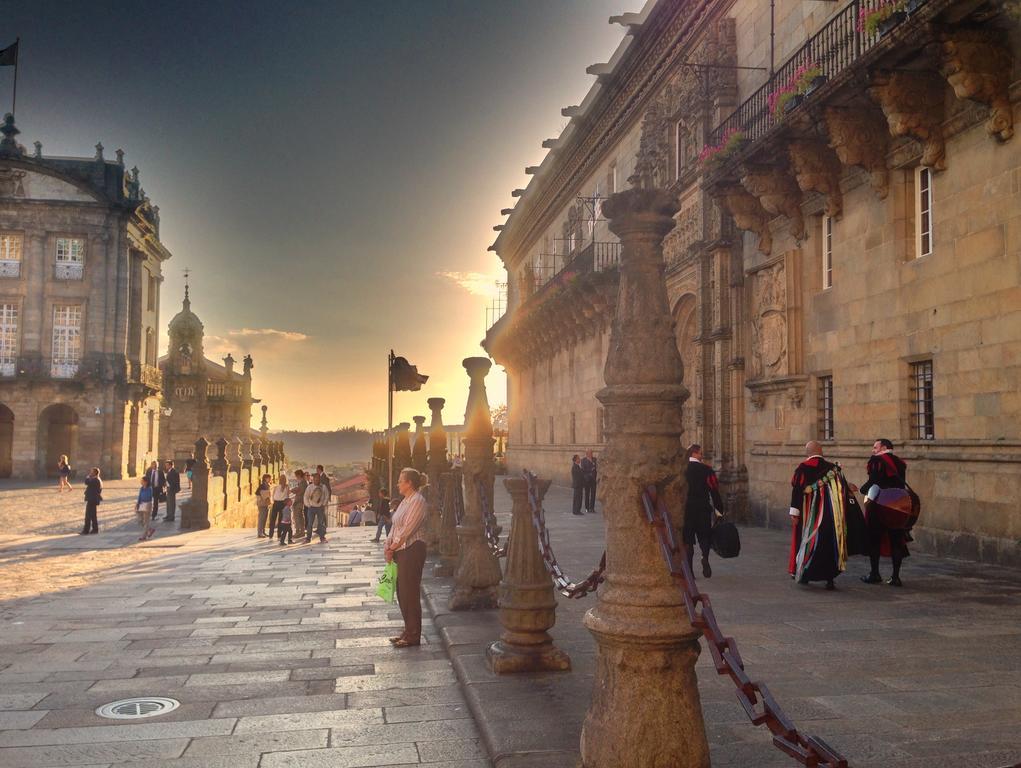 Pr La Paz Hotel Santiago de Compostela Bagian luar foto