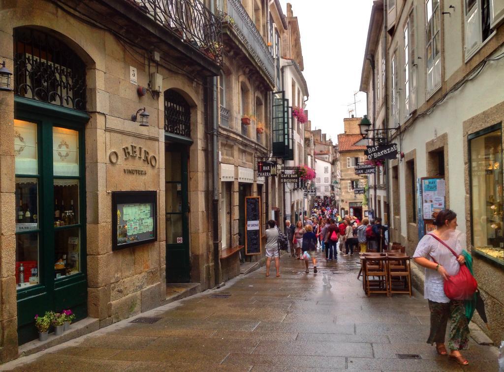 Pr La Paz Hotel Santiago de Compostela Bagian luar foto